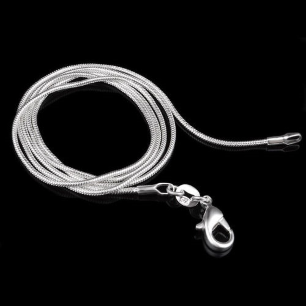 Abalone and pearl pendant with chain. - Picture 3 of 3